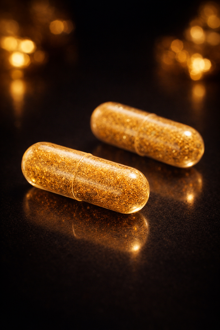 Golden Touch - Pillola di oro edibile